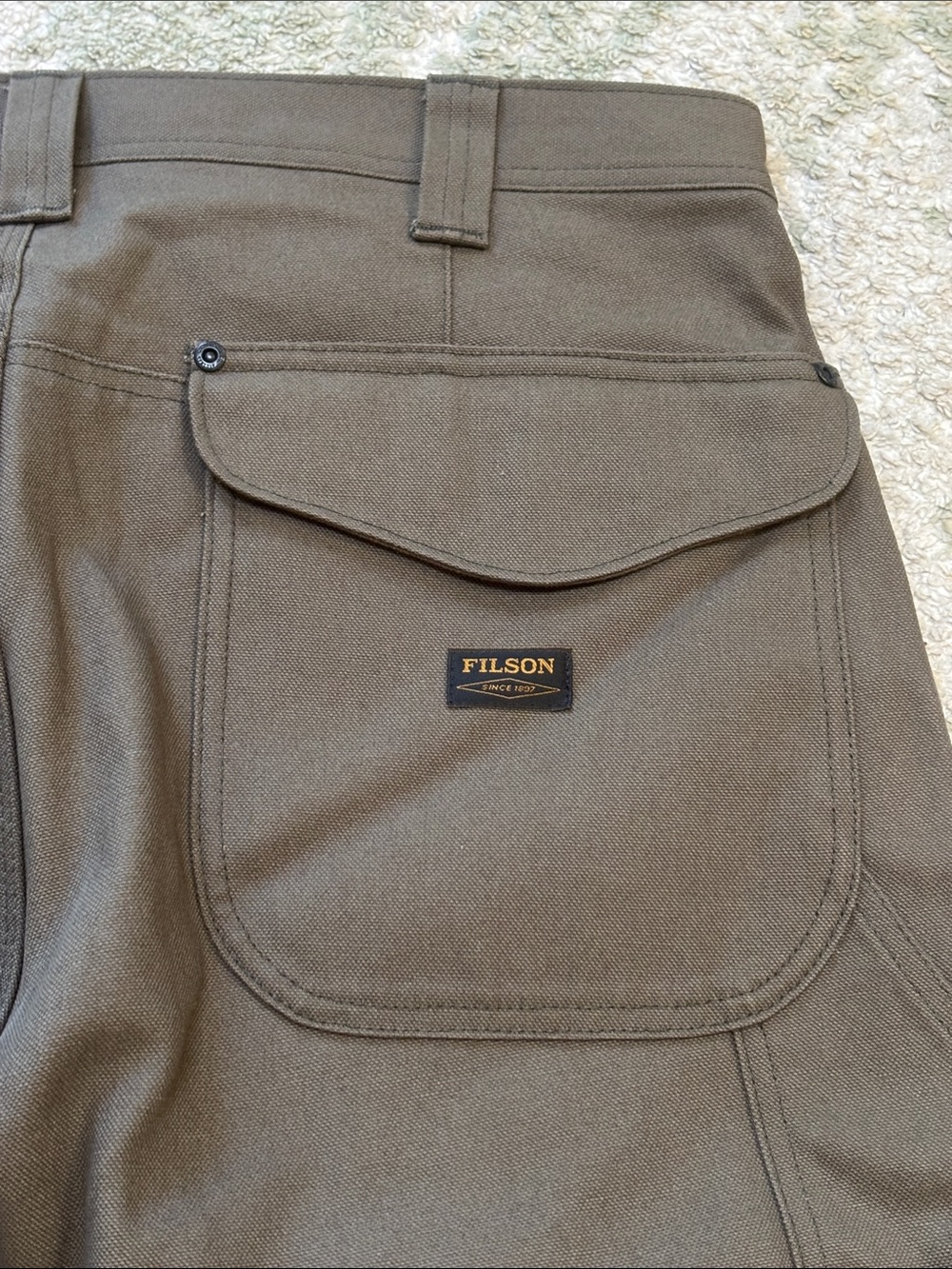 Filson Worksmith Double Layer Pants 34x34 NWOT - Picture 9 of 16